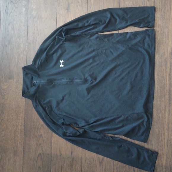 Women's Under Armour zip front long sleeve athletic top - Picture 1 of 4